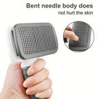 Washable Pet Brush, One Push Hair Release