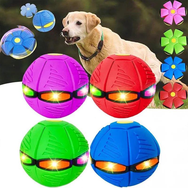 Dog Toys, Flying UFO Morph Ball